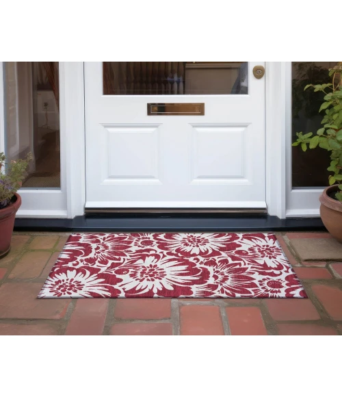 Chantille ACN551 Burgundy 1'8" x 2'6" Rug