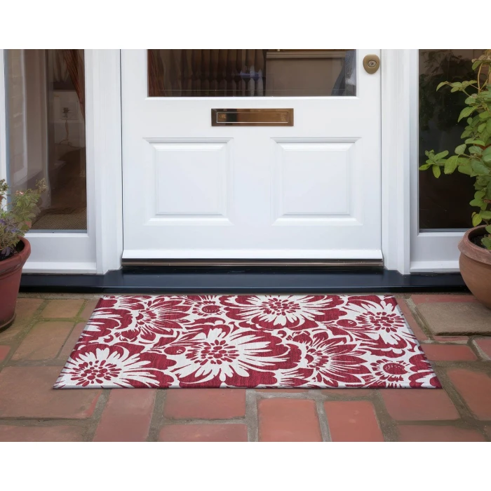 Chantille ACN551 Burgundy 1'8" x 2'6" Rug