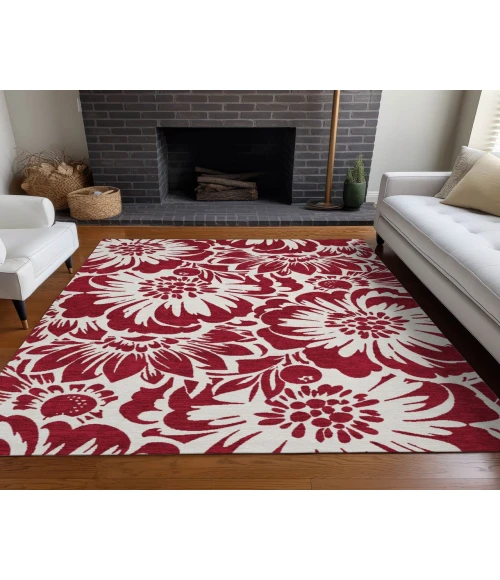 Chantille ACN551 Burgundy 5' x 7'6" Rug