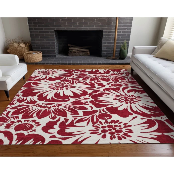 Chantille ACN551 Burgundy 3' x 5' Rug