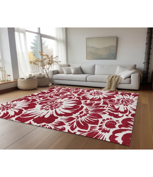 Chantille ACN551 Burgundy 5' x 7'6" Rug