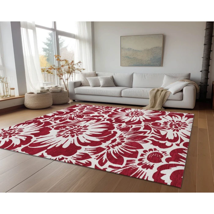 Chantille ACN551 Burgundy 3' x 5' Rug