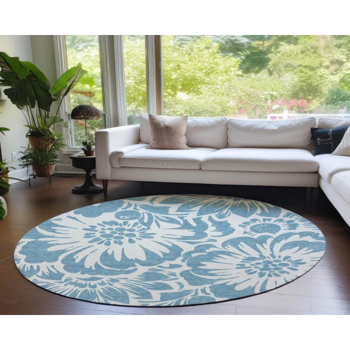 Chantille ACN551 Denim 8' x 8' Rug