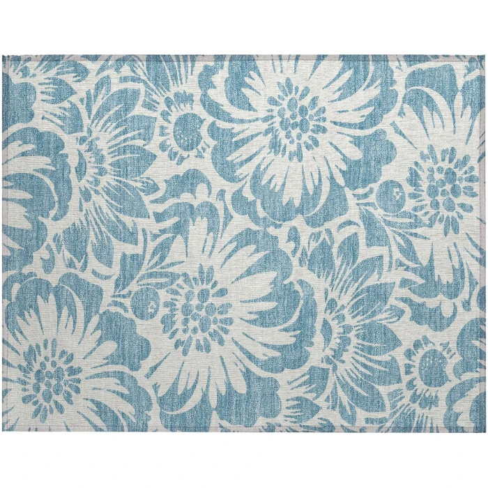 Chantille ACN551 Denim 1'8" x 2'6" Rug