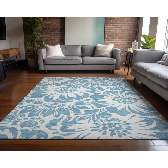 Chantille ACN551 Denim 2'6" x 3'10" Rug