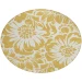 Addison Chantille ACN551 Gold 8 ft. x 8 ft. Round Rug