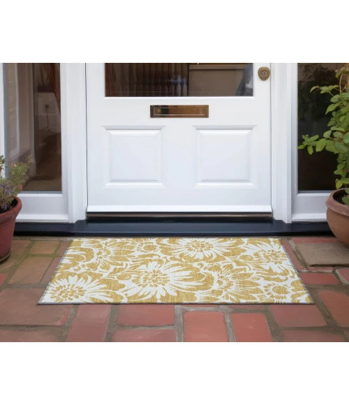 Chantille ACN551 Gold 1'8" x 2'6" Rug