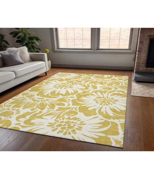 Chantille ACN551 Gold 5' x 7'6" Rug