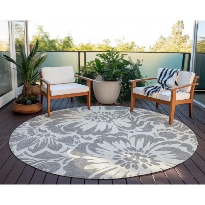Chantille ACN551 Gray 8' x 8' Rug