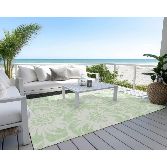 Chantille ACN551 Mint 5' x 7'6" Rug