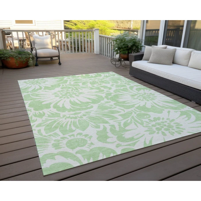 Chantille ACN551 Mint 5' x 7'6" Rug