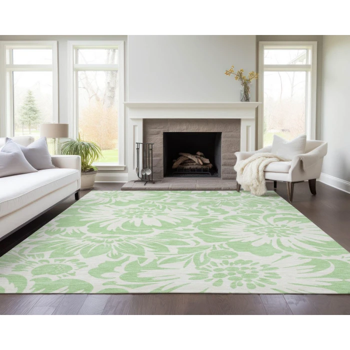 Chantille ACN551 Mint 5' x 7'6" Rug