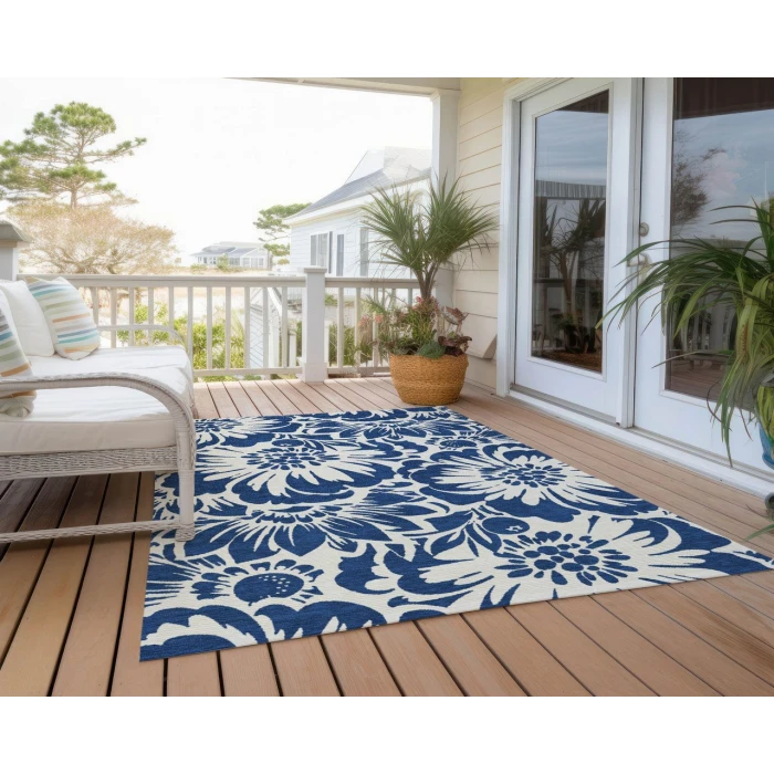 Chantille ACN551 Navy 5' x 7'6" Rug