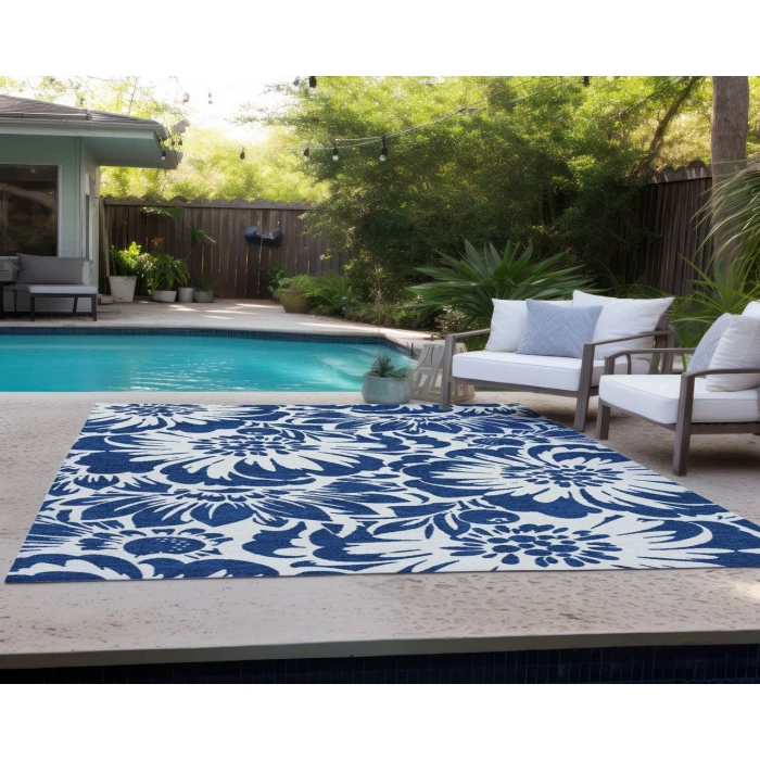 Chantille ACN551 Navy 5' x 7'6" Rug