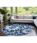 Chantille ACN551 Navy 8' x 8' Rug