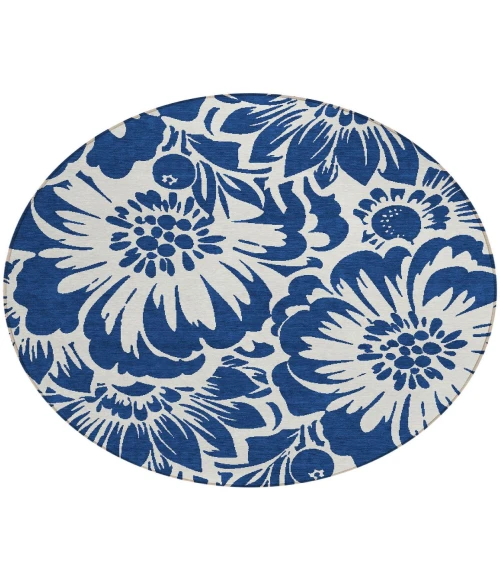Chantille ACN551 Navy 8' x 8' Rug