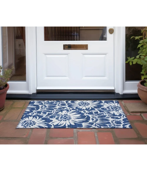 Chantille ACN551 Navy 1'8" x 2'6" Rug