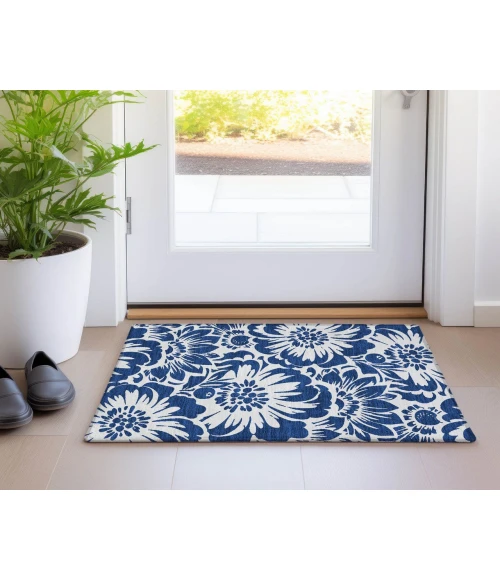Chantille ACN551 Navy 1'8" x 2'6" Rug