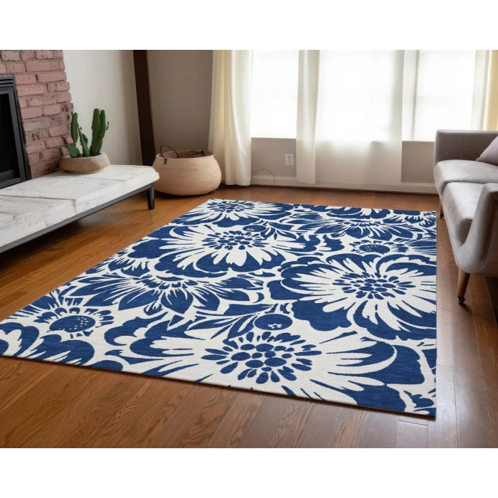 Chantille ACN551 Navy 5' x 7'6" Rug