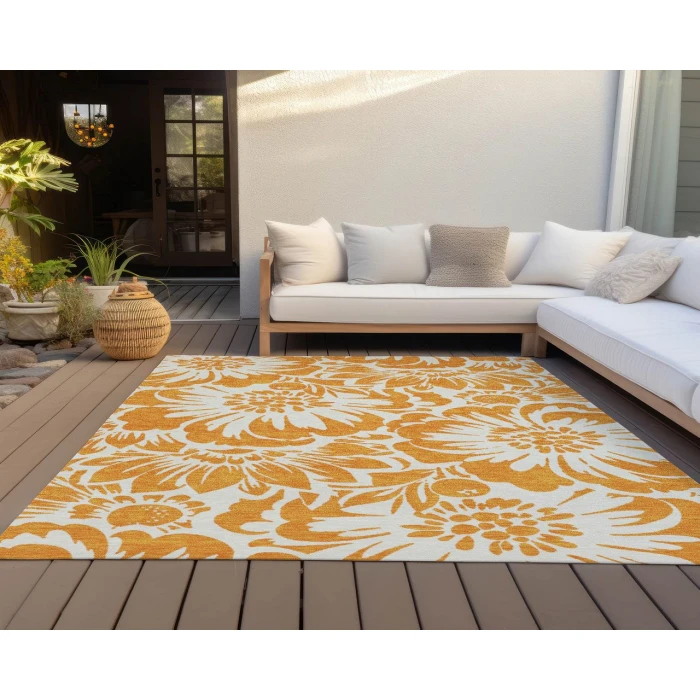 Chantille ACN551 Orange 2'6" x 3'10" Rug