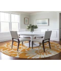 Chantille ACN551 Orange 8' x 8' Rug
