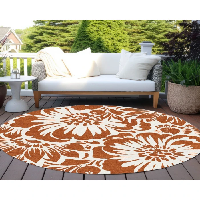 Chantille ACN551 Paprika 8' x 8' Rug