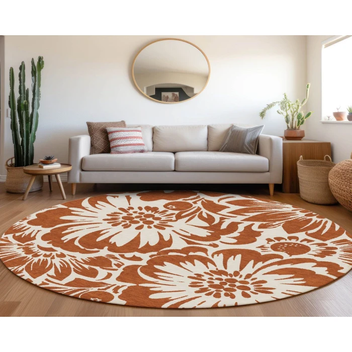 Chantille ACN551 Paprika 8' x 8' Rug