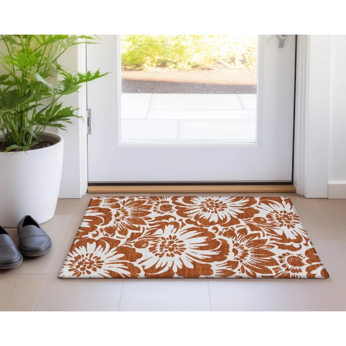 Chantille ACN551 Paprika 1'8" x 2'6" Rug