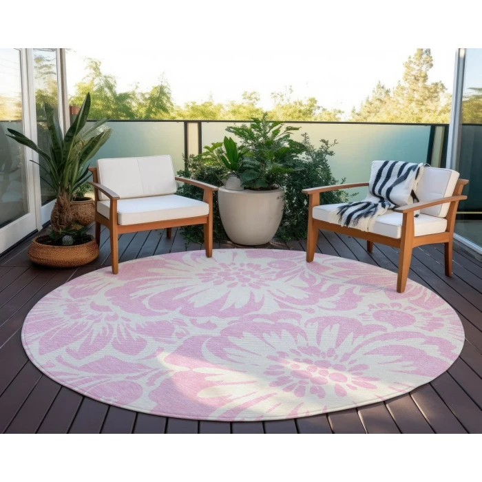 Chantille ACN551 Pink 8' x 8' Rug