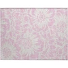 Addison Chantille ACN551 Pink 1 ft. 8 in. x 2 ft. 6 in. Rectangle Rug