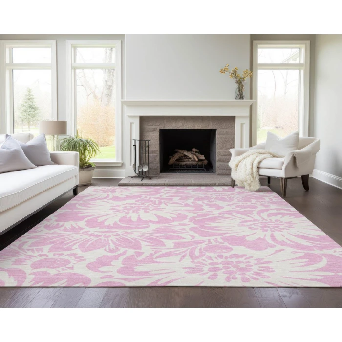 Chantille ACN551 Pink 5' x 7'6" Rug
