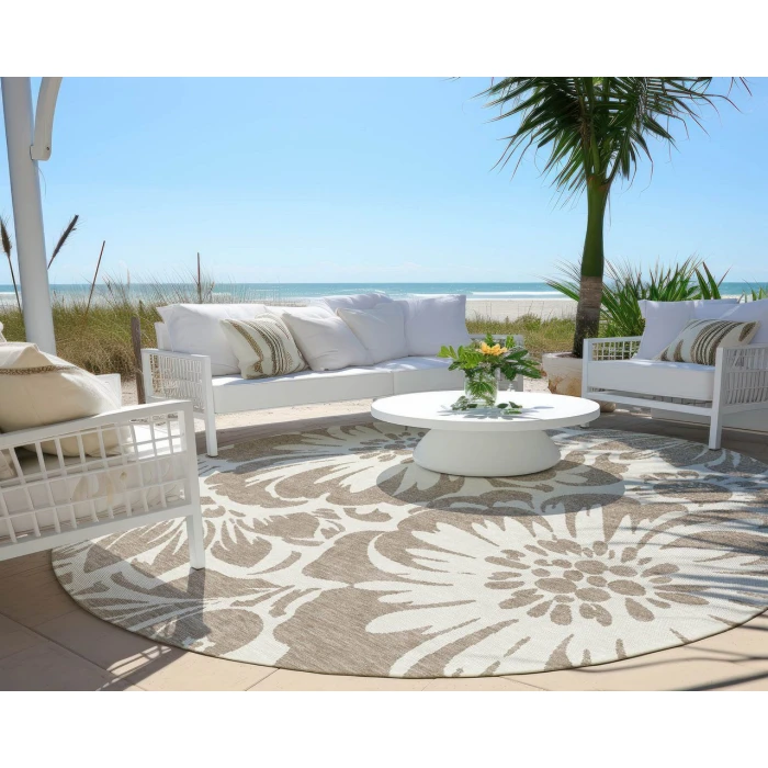 Chantille ACN551 Taupe 8' x 8' Rug