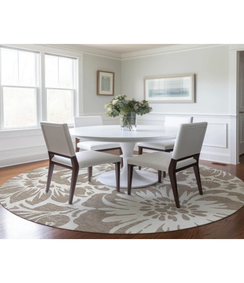 Chantille ACN551 Taupe 8' x 8' Rug