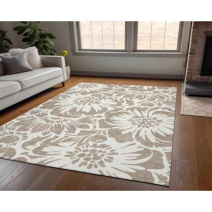 Chantille ACN551 Taupe 10' x 14' Rug