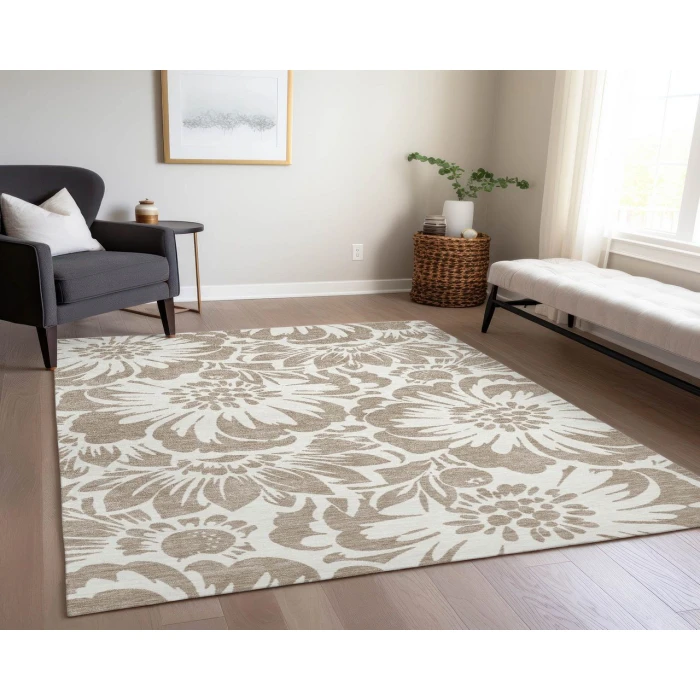 Chantille ACN551 Taupe 10' x 14' Rug