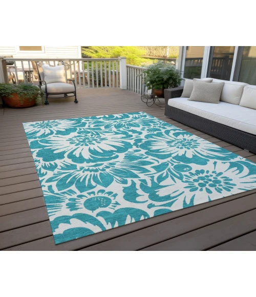 Chantille ACN551 Teal 5' x 7'6" Rug