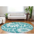 Chantille ACN551 Teal 8' x 8' Rug