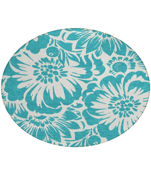 Chantille ACN551 Teal 8' x 8' Rug