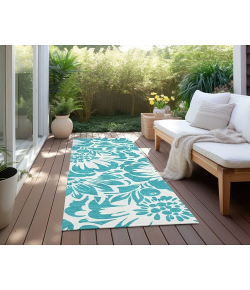 Chantille ACN551 Teal 2'3" x 7'6" Rug