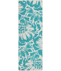 Addison Chantille ACN551 Teal 2 ft. 3 in. x 7 ft. 6 in. Runner Rug