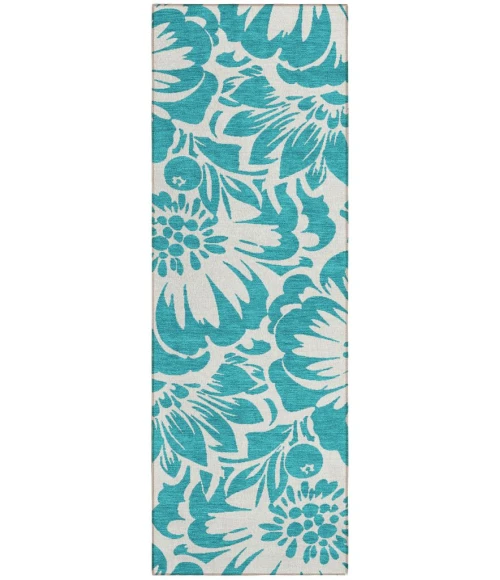 Chantille ACN551 Teal 2'3" x 7'6" Rug