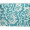 Addison Chantille ACN551 Teal 1 ft. 8 in. x 2 ft. 6 in. Rectangle Rug