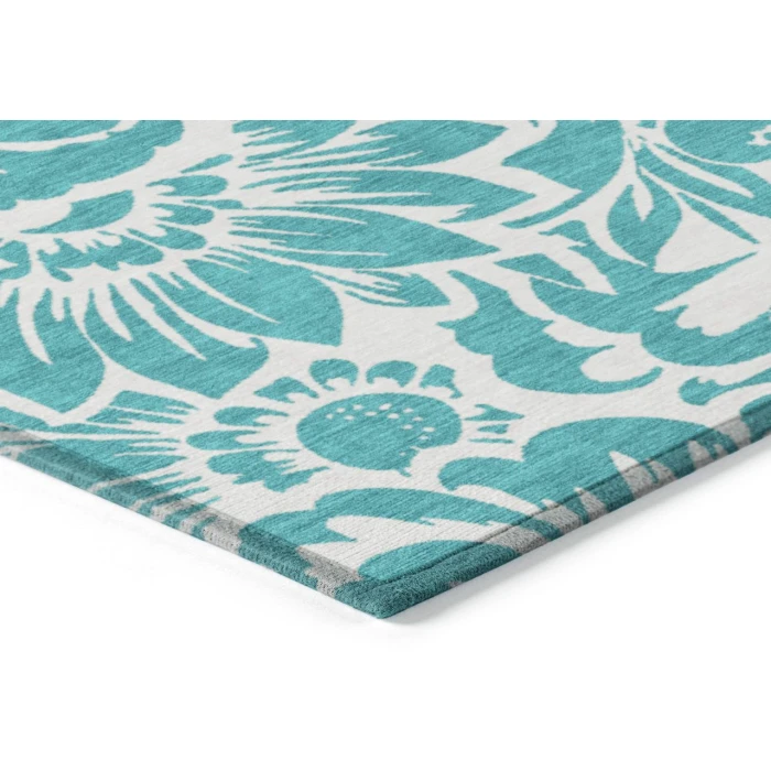 Chantille ACN551 Teal 3' x 5' Rug