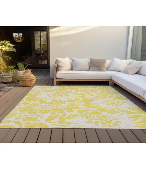 Chantille ACN551 Yellow 9' x 12' Rug