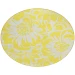 Addison Chantille ACN551 Yellow 8 ft. x 8 ft. Round Rug
