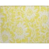 Addison Chantille ACN551 Yellow 1 ft. 8 in. x 2 ft. 6 in. Rectangle Rug