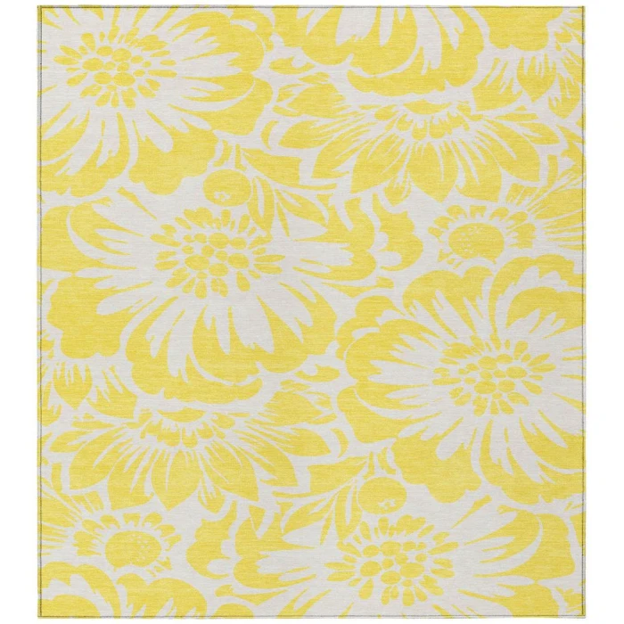 Chantille ACN551 Yellow 2'6" x 3'10" Rug