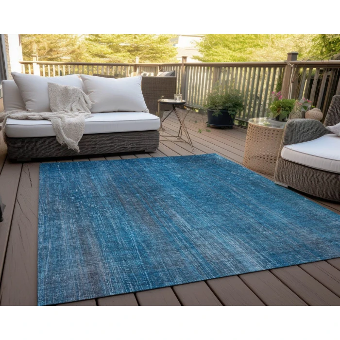 Chantille ACN552 Blue 3' x 5' Rug