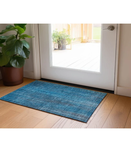Chantille ACN552 Blue 1'8" x 2'6" Rug