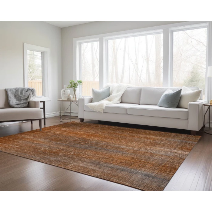 Chantille ACN552 Paprika 5' x 7'6" Rug